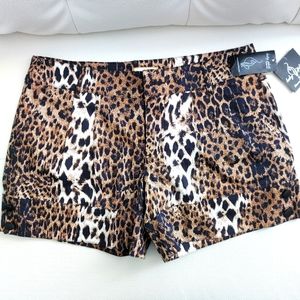 Baby Phat Leopard Print Shorts Sz 11